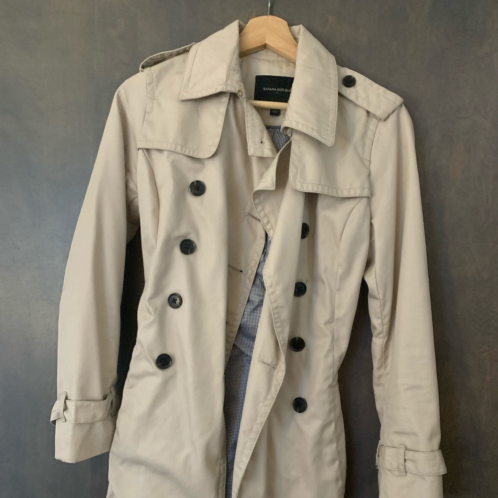 Banana Republic trench coat
